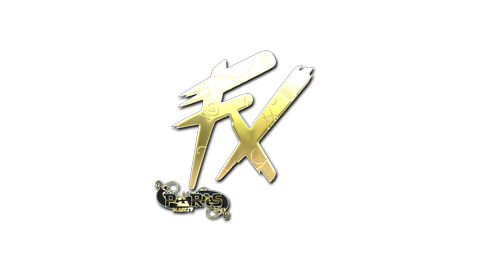 Sticker | Fluxo (Gold) | Paris 2023