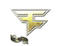 Default of skin Sticker | FaZe Clan (Gold) | Paris 2023