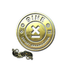 Sticker | 9INE (Gold) | Paris 2023