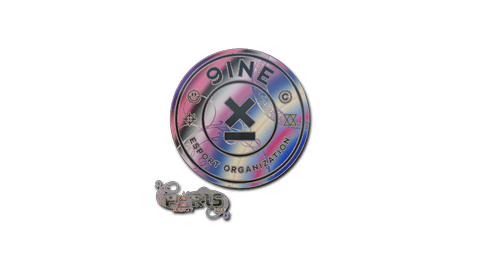 Sticker | 9INE (Holo) | Paris 2023