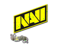 Primary image of skin Sticker | Natus Vincere (Glitter) | Paris 2023