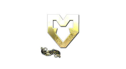 Sticker | MOUZ (Gold) | Paris 2023