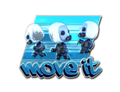 Sticker | Move It (Foil)