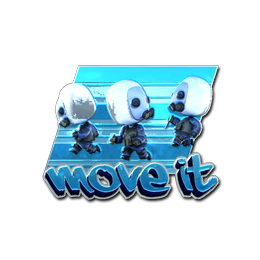 Sticker | Move It (Foil)