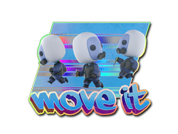 Sticker | Move It (Holo)