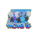 Sticker | Move It (Holo)