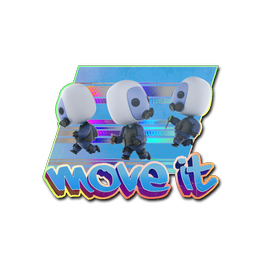 Sticker | Move It (Holo)