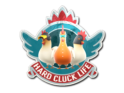 Наліпка | Hard Cluck Life