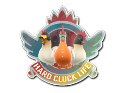 Sticker | Hard Cluck Life(Holo)