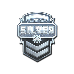 Sticker | Silver (Foil)