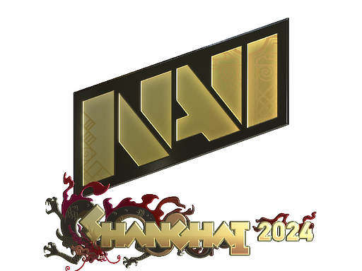 Sticker | Natus Vincere (Gold) | Shanghai 2024/20fx20