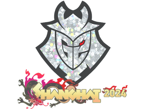 Sticker | G2 Esports (Glitter) | Shanghai 2024