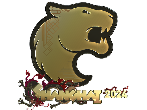 Sticker | FURIA (Gold) | Shanghai 2024/20fx20