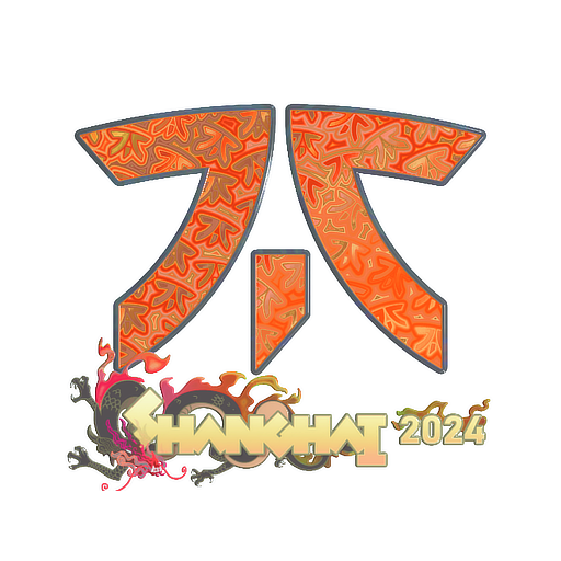 Adesivo | Fnatic (Holográfico) | Xangai 2024