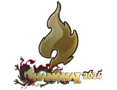 Sticker | Passion UA (Gold) | Shanghai 2024