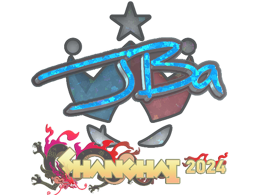 Sticker | JBa (Glitter) | Shanghai 2024