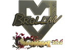 Sticker | Brollan (Gold) | Shanghai 2024