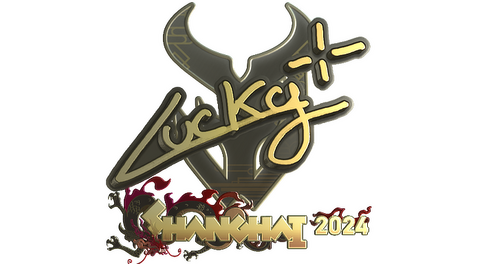 Sticker | Lucky (Gold) | Shanghai 2024