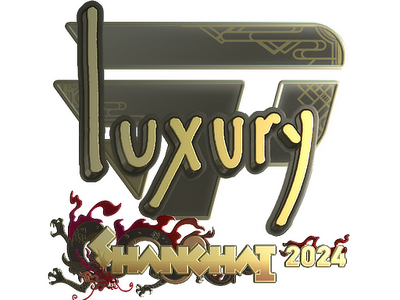 Aufkleber | lux (Gold) | Shanghai 2024