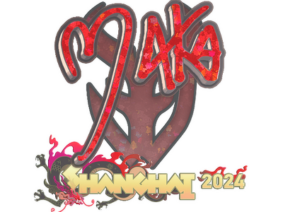Pegatina | Maka (purpurina) | Shanghái 2024