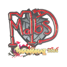 Sticker | malbsMd (Glitter) | Shanghai 2024