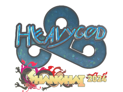 Sticker | Heavygod (Glitter) | Shanghai 2024
