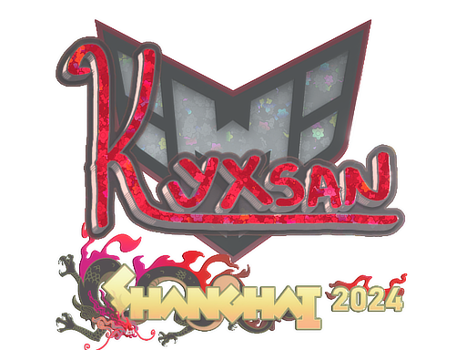 Sticker | kyxsan (Glitter) | Shanghai 2024