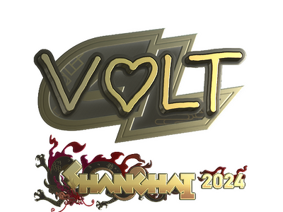 Aufkleber | volt (Gold) | Shanghai 2024