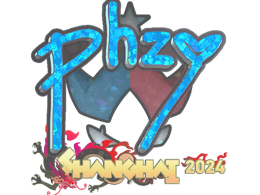 Sticker | phzy (Glitter) | Shanghai 2024
