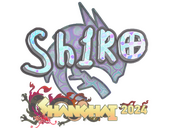 Sticker | sh1ro (Holo) | Shanghai 2024