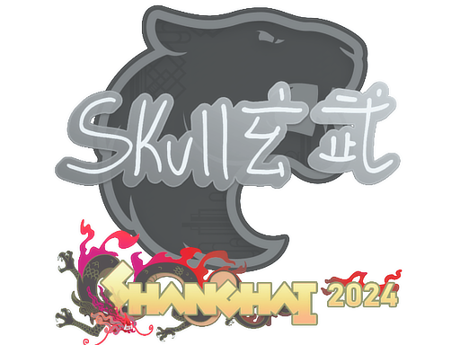 Sticker | skullz | Shanghai 2024