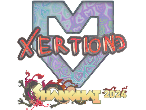 Sticker | xertioN (Holo) | Shanghai 2024
