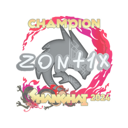 zont1x (Champion) | Shanghai 2024