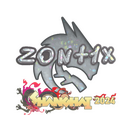 Sticker | zont1x (Glitter) | Shanghai 2024