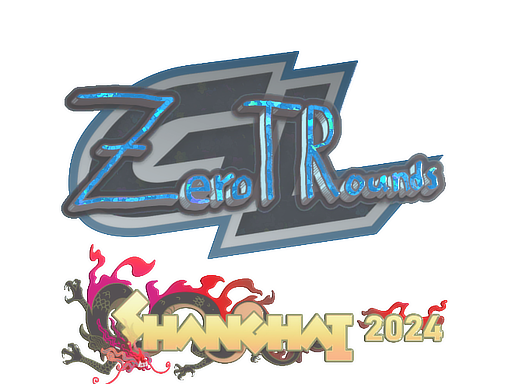 Sticker | ztr (Glitter) | Shanghai 2024