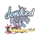 Sticker | donk (Holo) | Shanghai 2024
