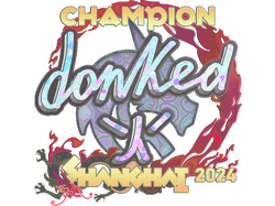Sticker | donk | Shanghai 2024
