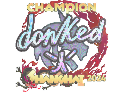 Sticker | donk | Shanghai 2024