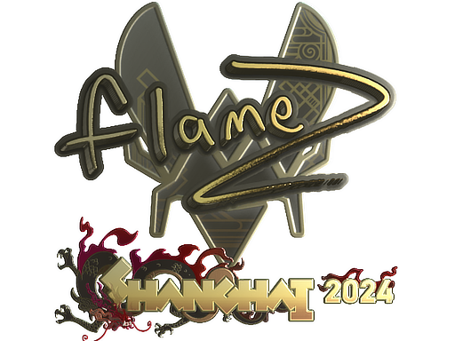 Sticker | FlameZ (Gold) | Shanghai 2024