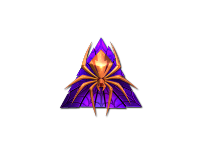Sticker | Gold Web (Foil)