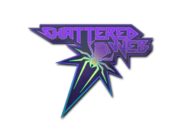 Sticker | Shattered Web