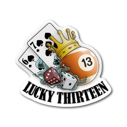Sticker | Lucky 13