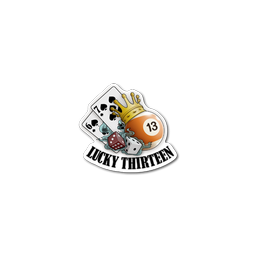 Sticker | Lucky 13