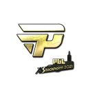 Sticker | paiN Gaming (Gold) | Stockholm 2021