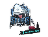 Sticker | Sharks Esports (Foil) | Stockholm 2021