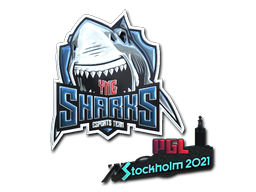 Adesivo | Sharks Esports (Brilhante) | Estocolmo 2021