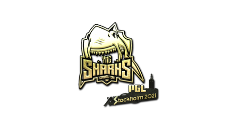 Sticker | Sharks Esports (Gold) | Stockholm 2021