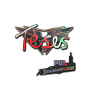 Sticker | TeSeS (Holo) | Stockholm 2021