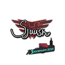 Sticker | sjuush | Stockholm 2021