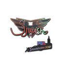 Sticker | sjuush (Holo) | Stockholm 2021
